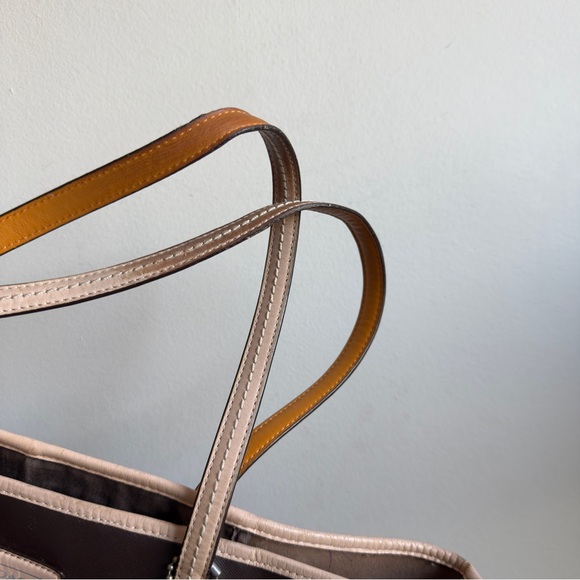 Coach Metro Brown Saffiano Leather Tote - Picture 3 of 12